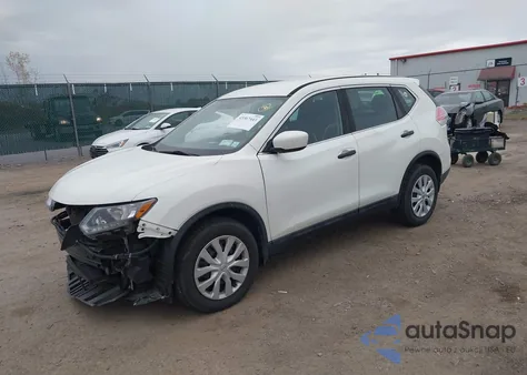 2016 Nissan Rogue S from USA, damaged, VIN 5N1AT2MV7GC868756